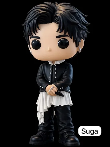 Accesorio para impresora 3D: figura suga de bts multicolor con ams — vista de referencia 2