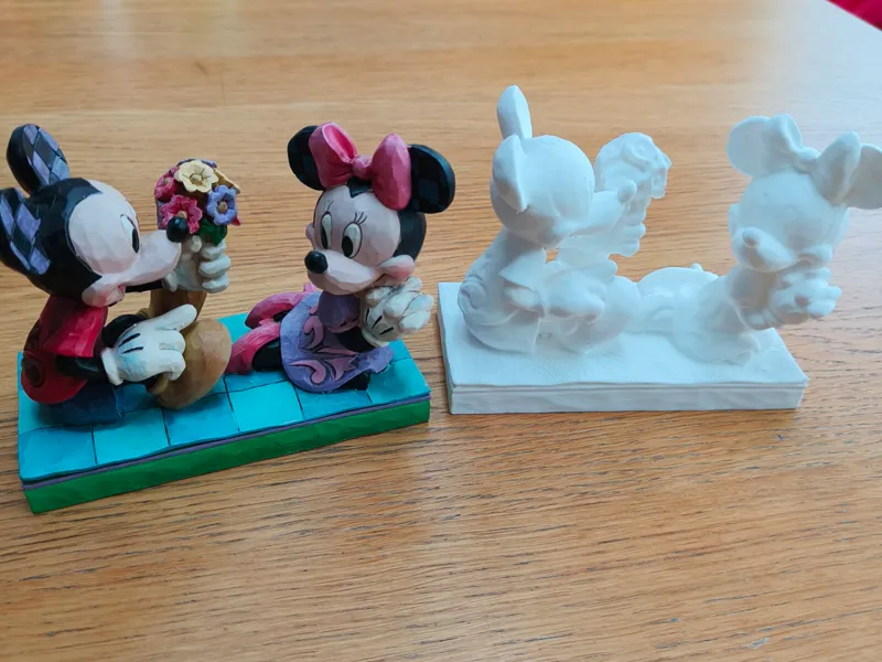 I've picked these for you mickey and Minnie 3dscan