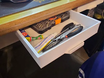 CASSETTO SOTTO PIANO - DRAWER UNDER DESK