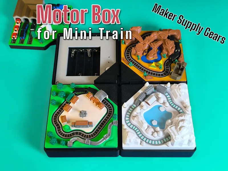 Motor Box Optimized - Mini Train Dioramas