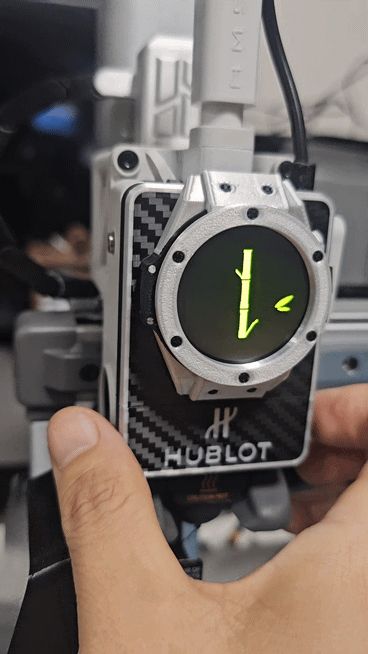 A1 / A1 mini PANDA KNOMI (Front Cover -Hublot ver)