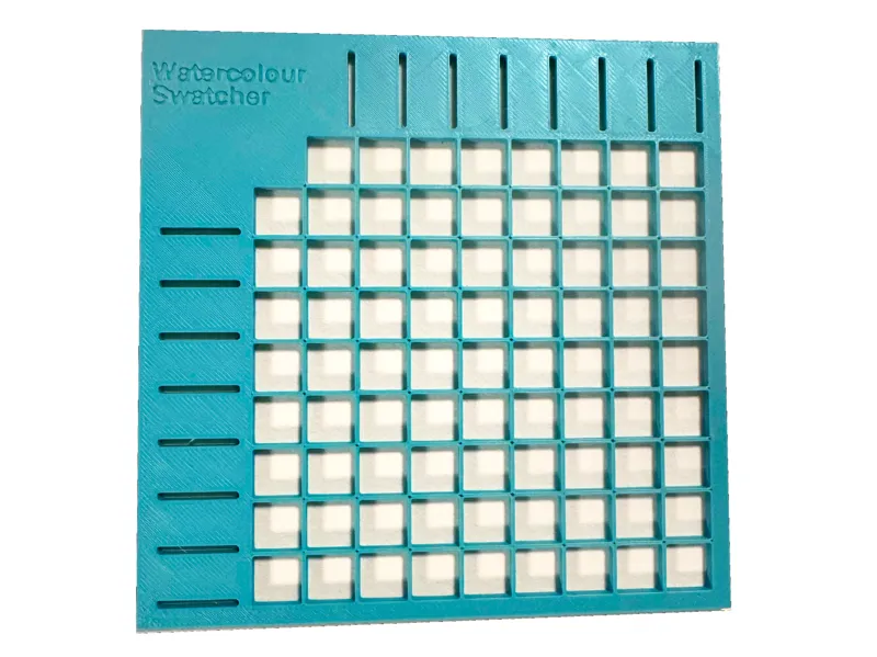Misty's watercolour swatcher stencil