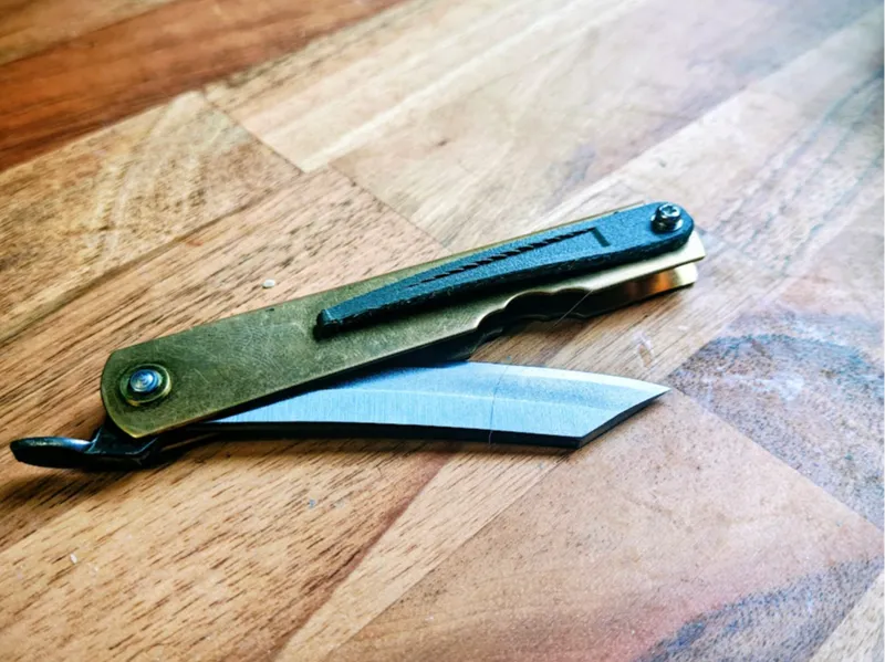 Simple Springy Knife Pocket Clip
