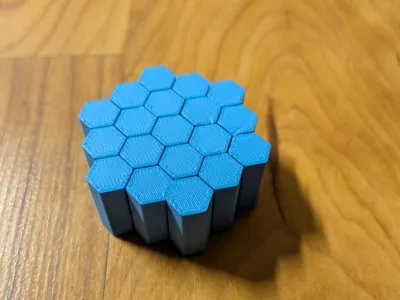 Sliding Hexagon Fidget