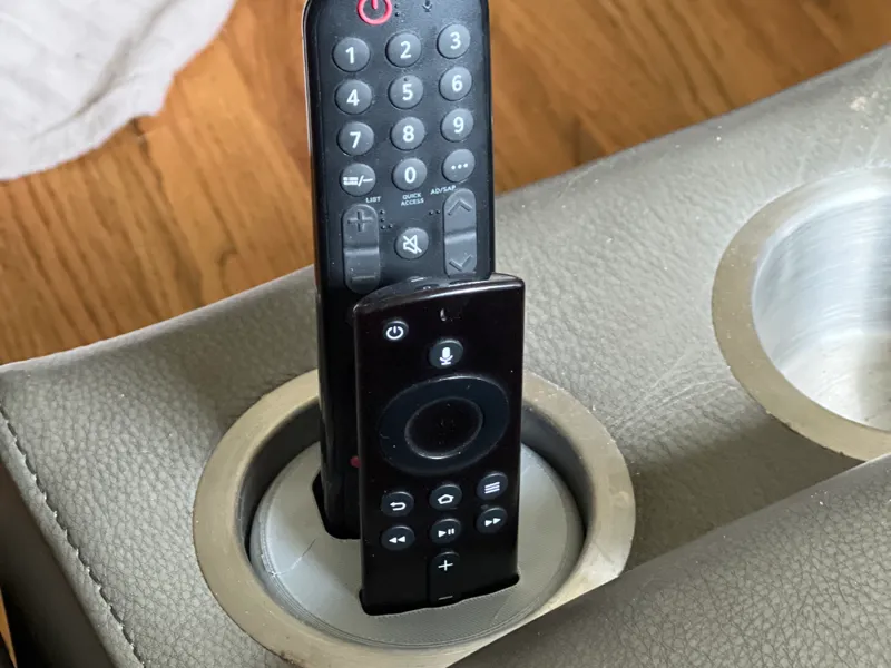 2019 LG and Fire TV Remote