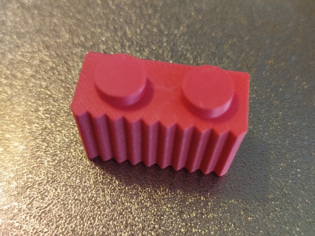 Brick 1x2 Basic Rippen Stone Klemmbaustein Stein