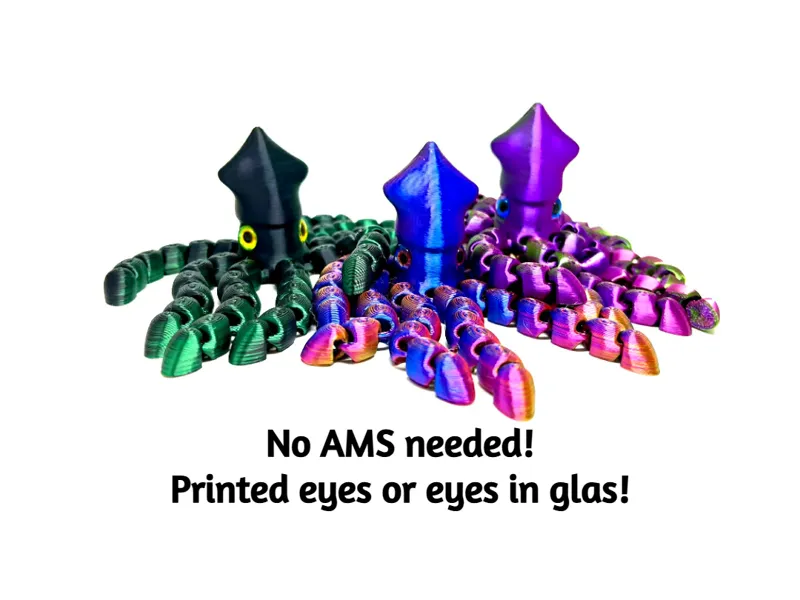Big Squid - No AMS needed & fast printing!
