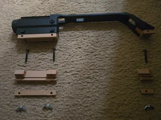 Airsoft G36 Carry Handle picatinny Adapter