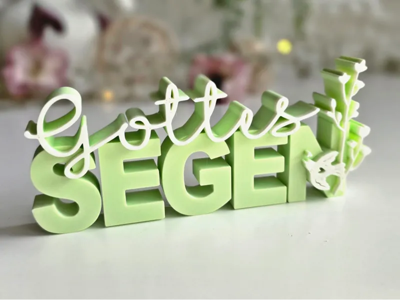 Kommunion Konfirmation Einsegnung Schriftzug Deko