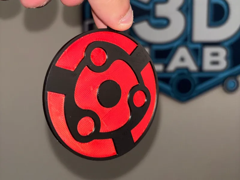 Madara Mangekyō Sharingan Keychain