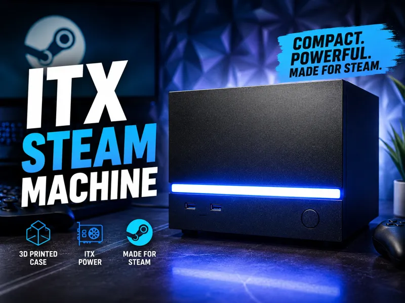 ITX Steam Machine Case