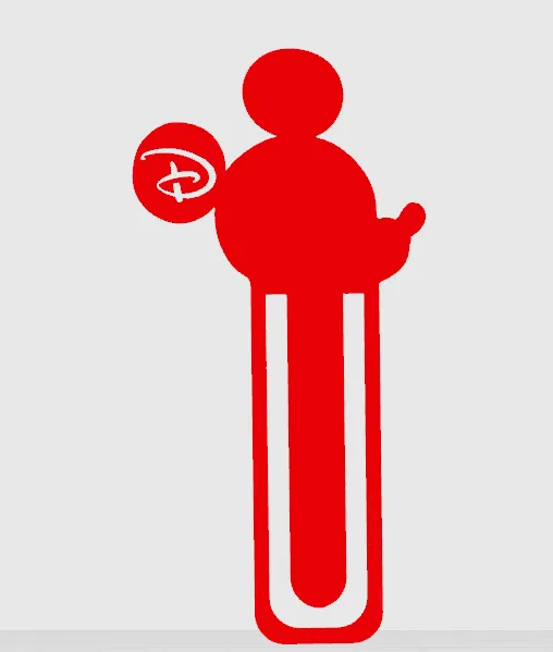Mickey mouse bookmark by Bromigo77 - MakerWorld