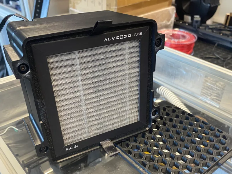 Powerful 3D printer filter for Alveo P3D-R 