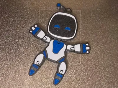 Articulated Astrobot Keychain