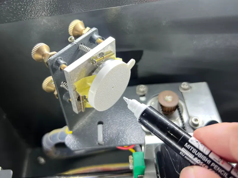 CO2 Laser Mirror Centering Tool