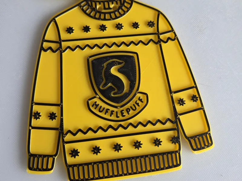 Harry Potter Christmas Jumper Bunting - Hufflepuff
