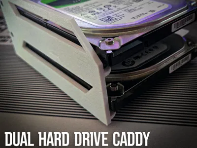 Dual Hard Drive Caddy (3.5")