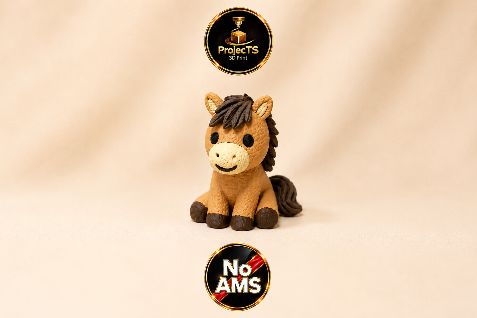 Miniatura 3 do modelo 3D Gestricktes Pferd