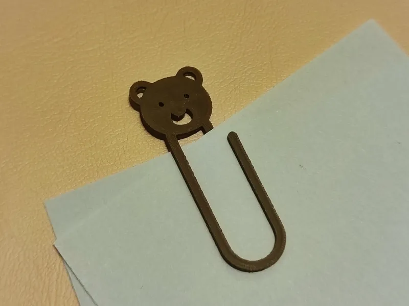 Teddy Büroklammer Paper Clip