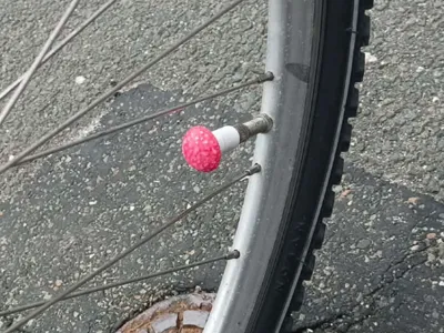 Schrader Valve Cap Mushroom