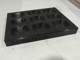 Screwbakka small  screws and parts tray