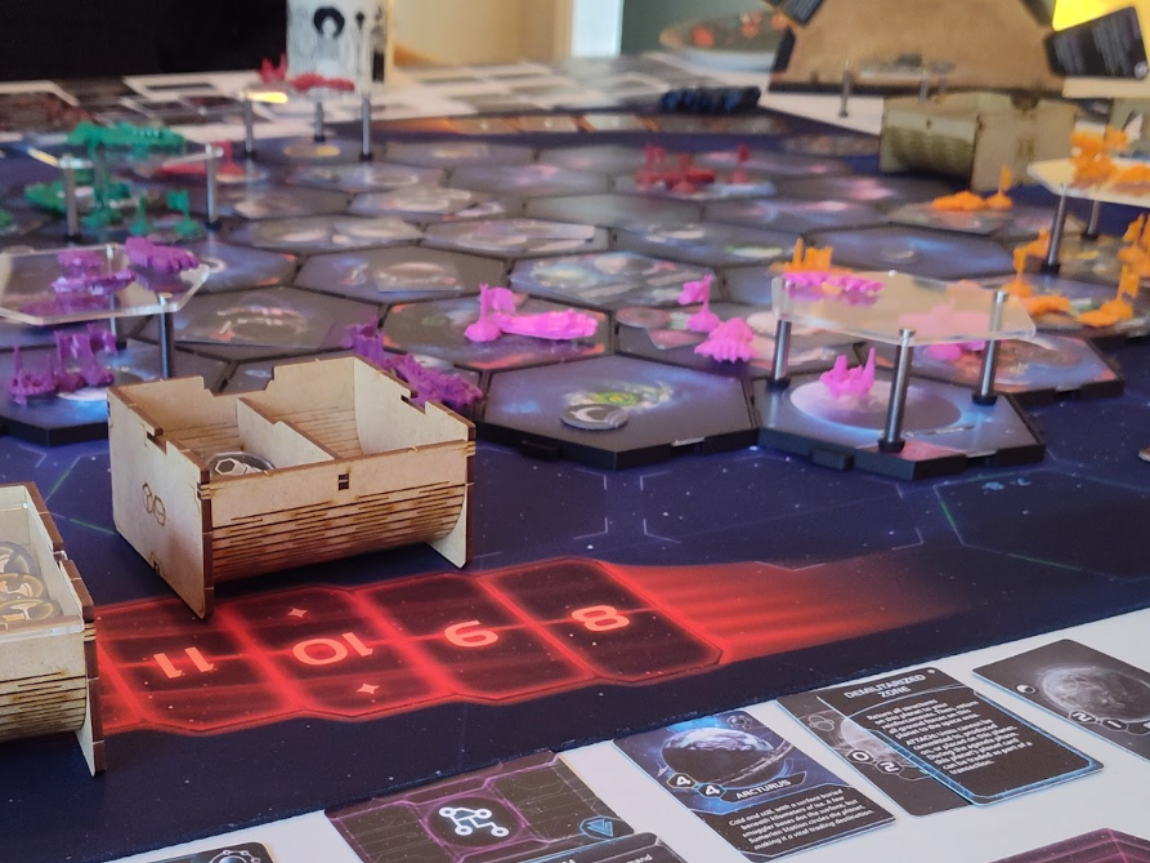 Twilight Imperium Tile Holders and Storage