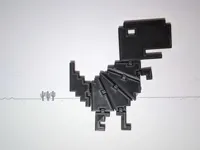 Flexi T-Rex chromé — photo 3
