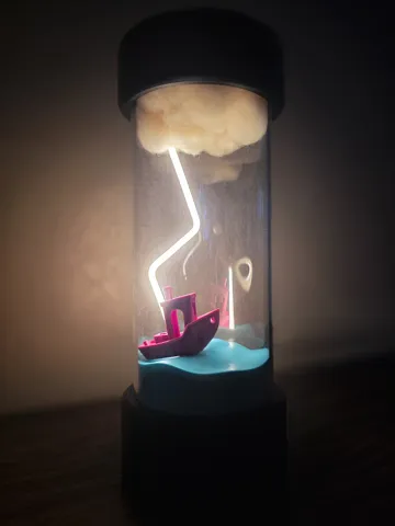 Accesorio de iluminación decorativa: Ocean Lightning Lamp — vista de referencia 5