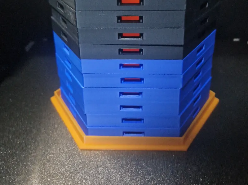 Twilight Imperium 4 Hex Tile Case