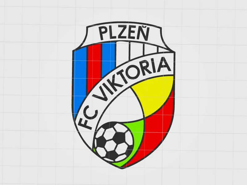 FC Victoria Plzen Coaster - All In First Layer