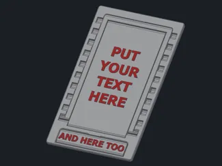 Bussiness Card in form of Phone Stand Support