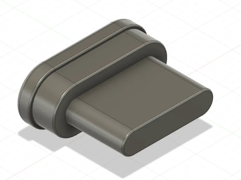 Dust cover for Apple lightning charging port