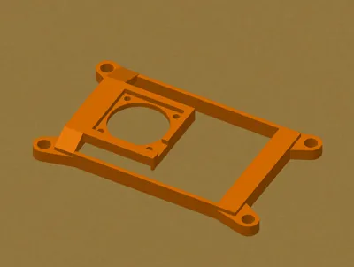 Sp5 Pi Screen 3.5" with 30mm fan mount
