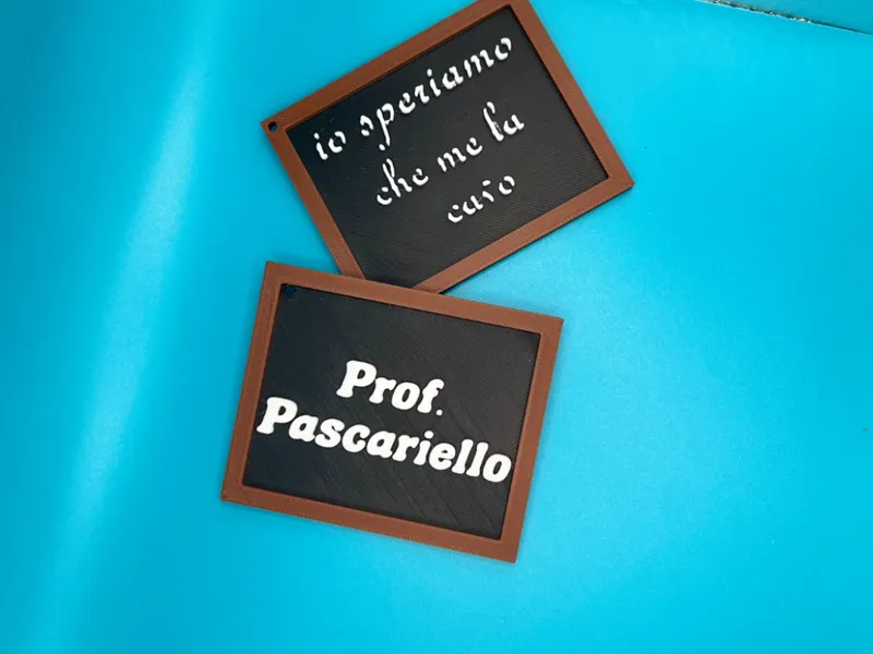 Lavagnetta regalo personalizzabile vuota
