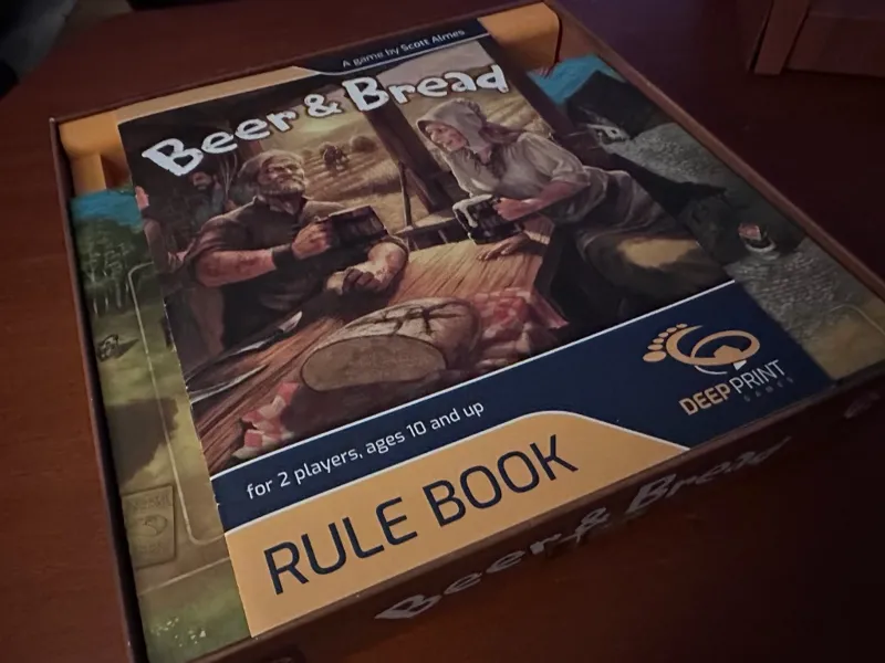 Beer & Bread game insert
