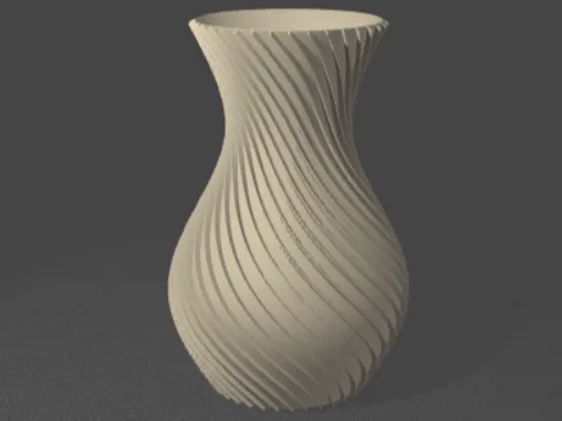 elegant vase