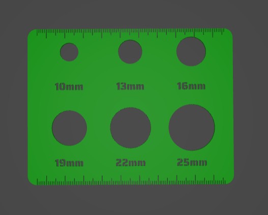 Miniatura 3 do modelo 3D Parametric Stencil Template Maker