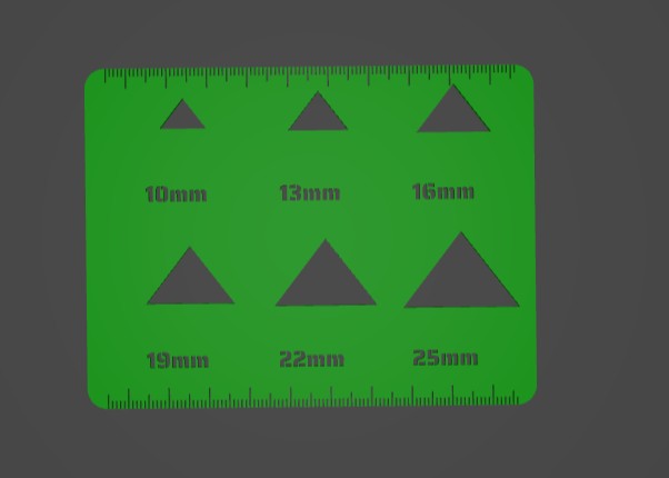 Miniatura 8 do modelo 3D Parametric Stencil Template Maker