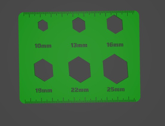 Miniatura 9 do modelo 3D Parametric Stencil Template Maker