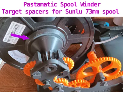 Pastamatic Winder - Spacers for Sunlu 73mm Spacers