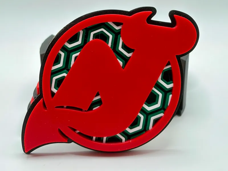 New Jersey Devils Hexagon Coaster