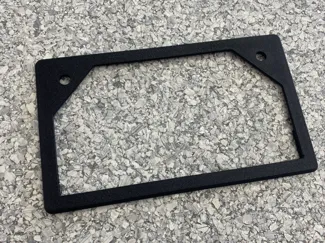 Motorcycle License Plate Frame 