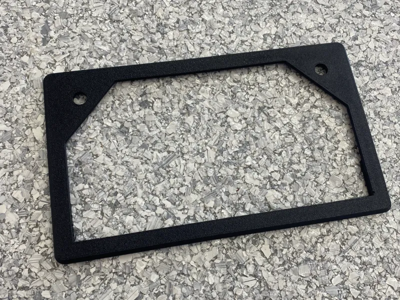 Motorcycle License Plate Frame 