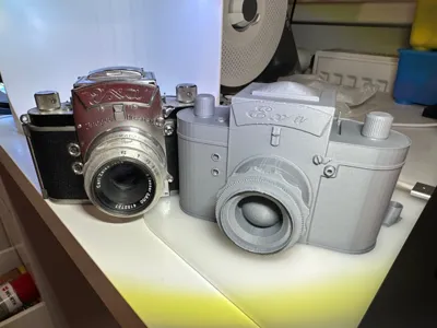 Fake Old Camera Replica of Old Vintage Photo Camera by Zdenek - MakerWorld