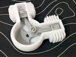 V-twin 90° engine fidget