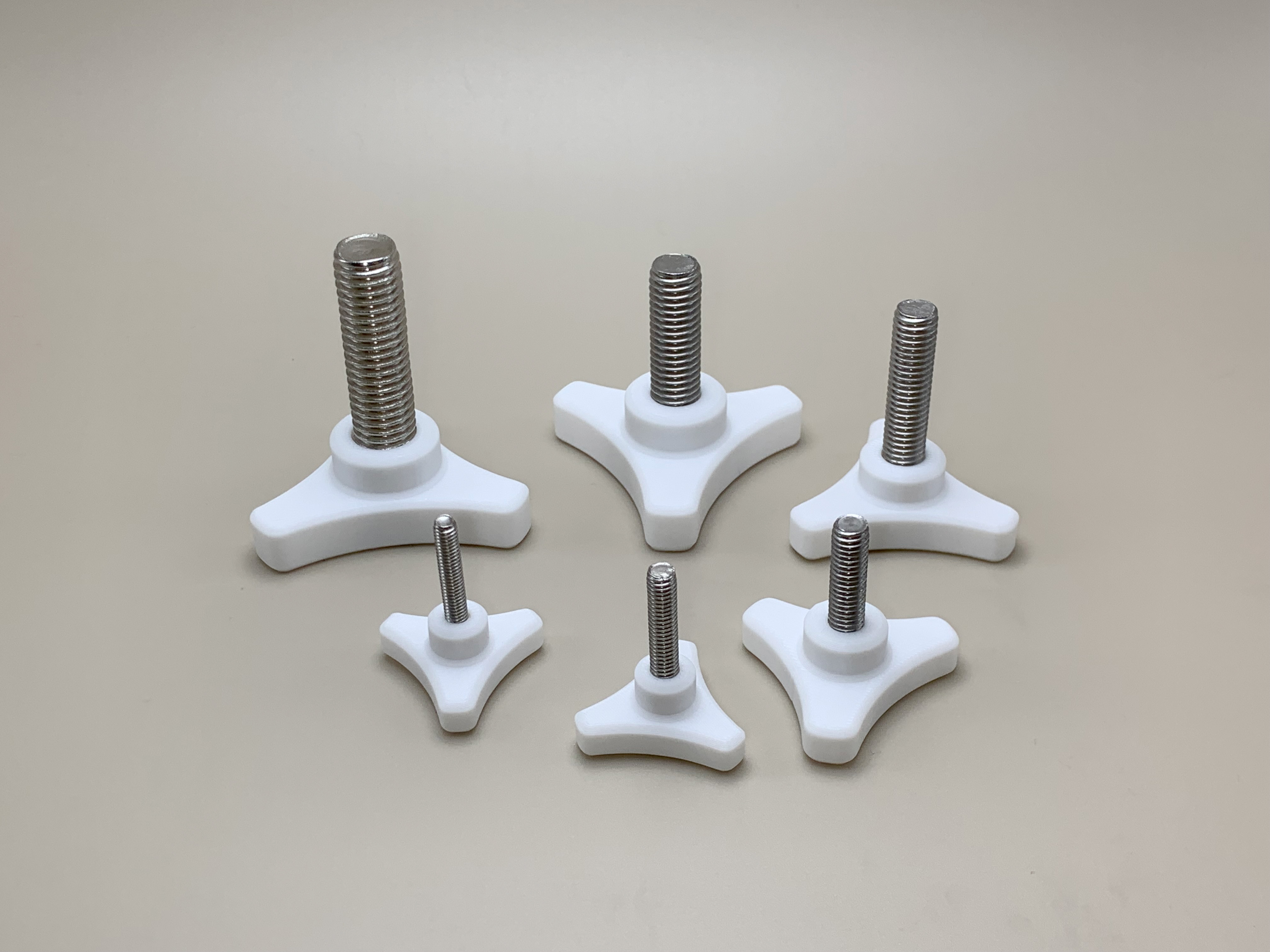 Miniatura 2 do modelo 3D 外六角螺栓手柄（M3-M12）