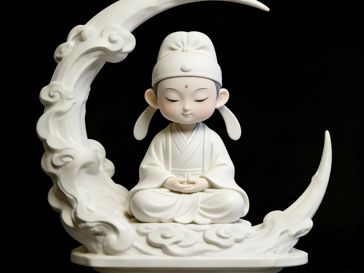 Moon Lay Zen Retreat Under the Moon (Cloud Moon Lay Disciple) - Free 3D Print ...