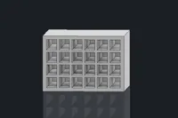 6x4 Grid (24 markers) 3mm wall size