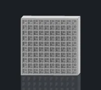 10x10 Grid (100 markers) 3mm wall size
