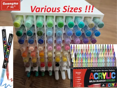 Acrylic Marker Holder Case Shelf Box GuangNa Stand